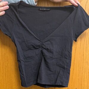 Brandy Melville Black and White Crop Top set